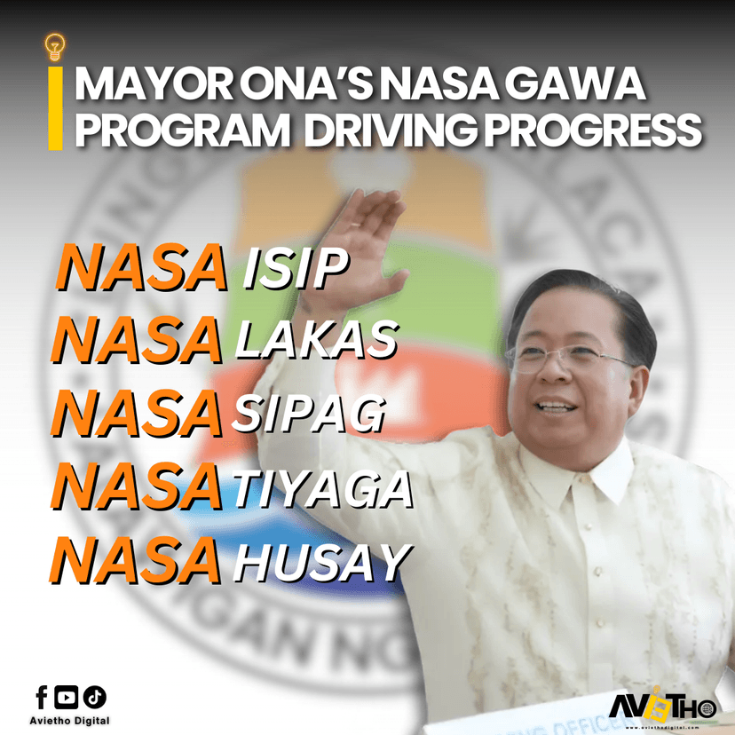 Mayor Nas Ona leads Calaca to New Heights