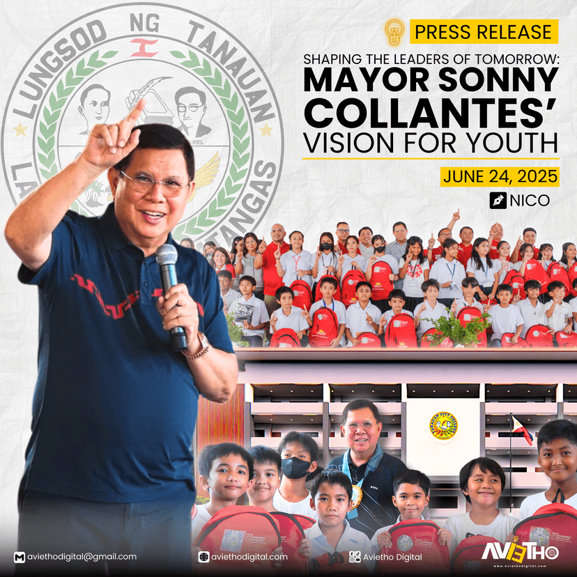 Shaping the leaders of tomorrow: Mayor Sonny Collantes’ vision for youth
