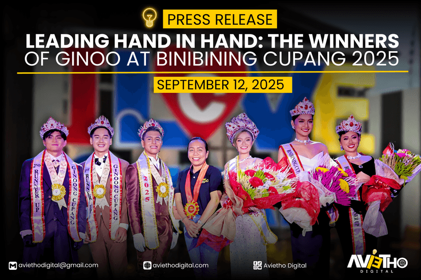 LEADING HAND IN HAND: The winners of Ginoo at Binibining Cupang 2025