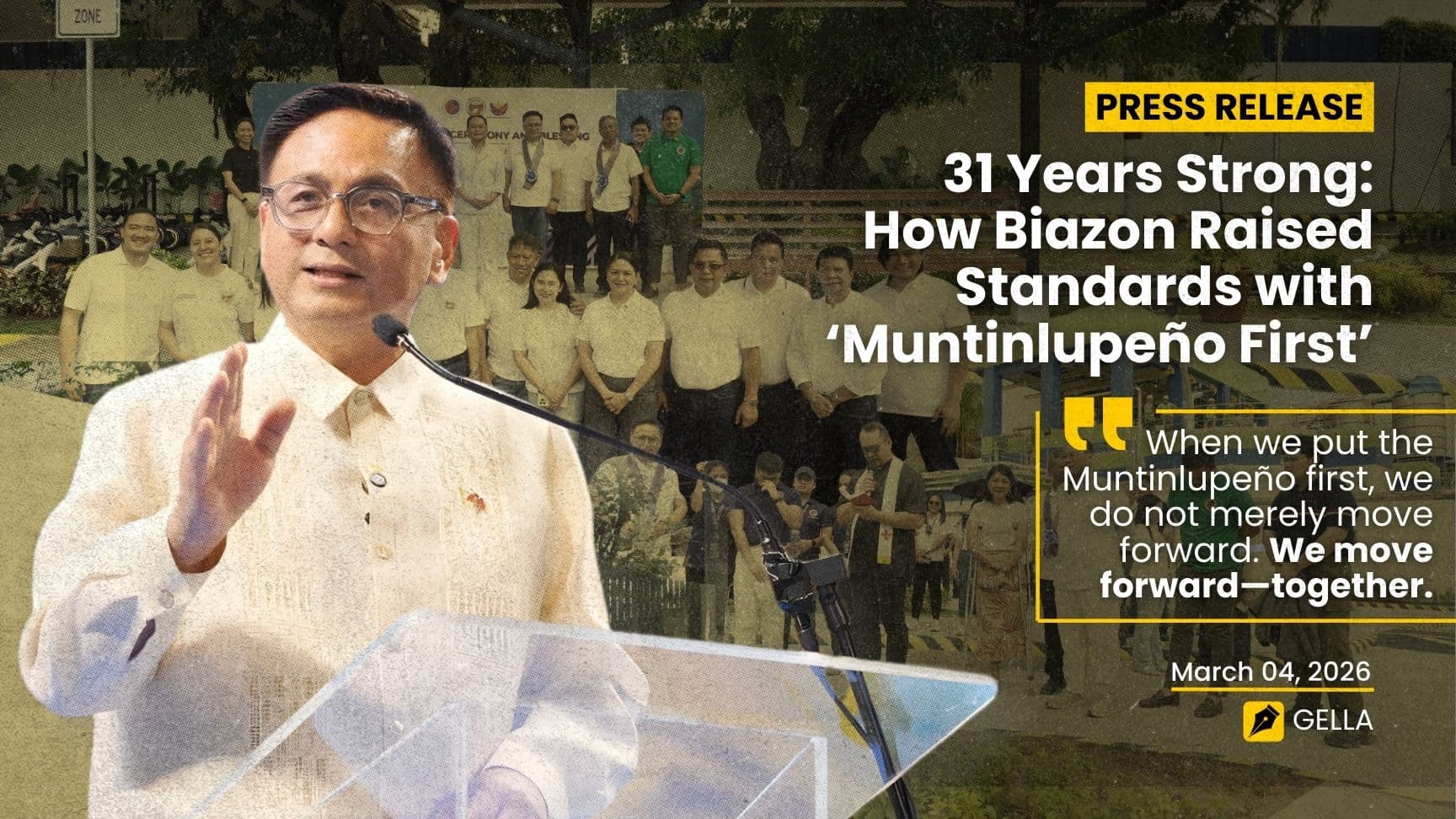 31 Years Strong: How Biazon Raised Standards with “Muntinlupeño First”