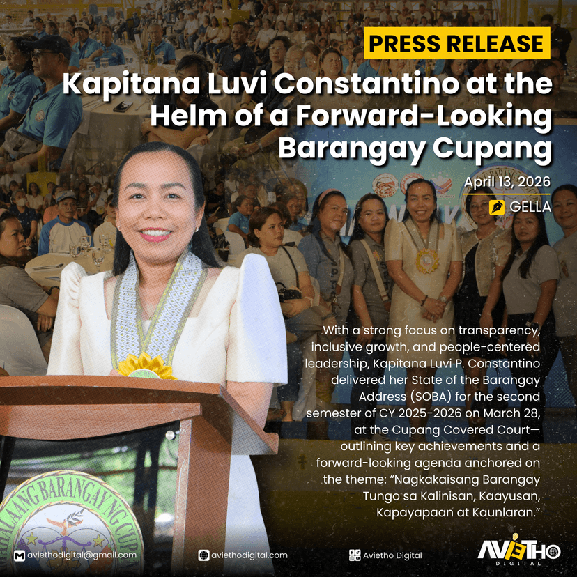 Kapitana Luvi Constantino at the Helm of a Forward-Looking Barangay Cupang