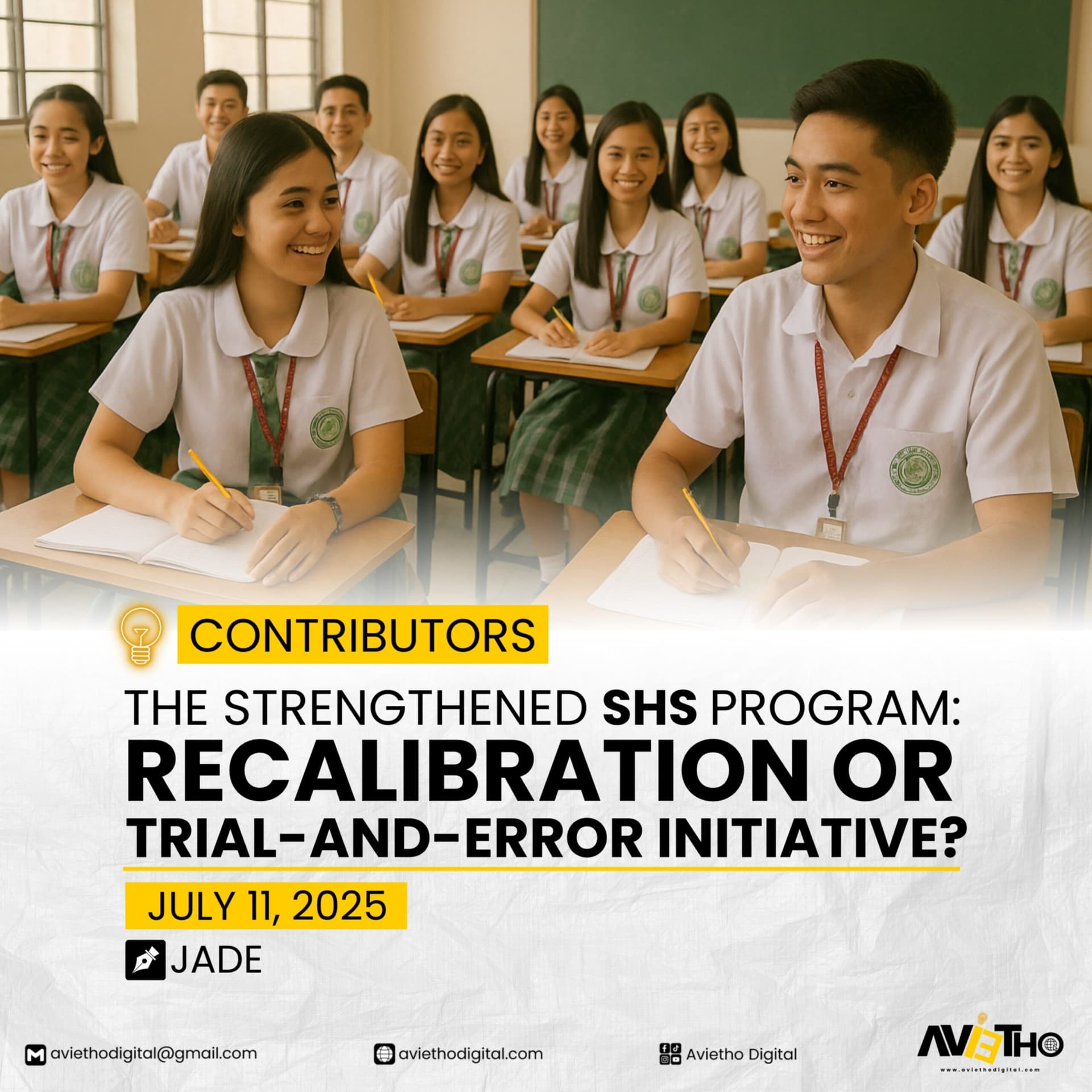The Strengthened SHS Program: A Recalibration or Trial-and-Error Initiative?