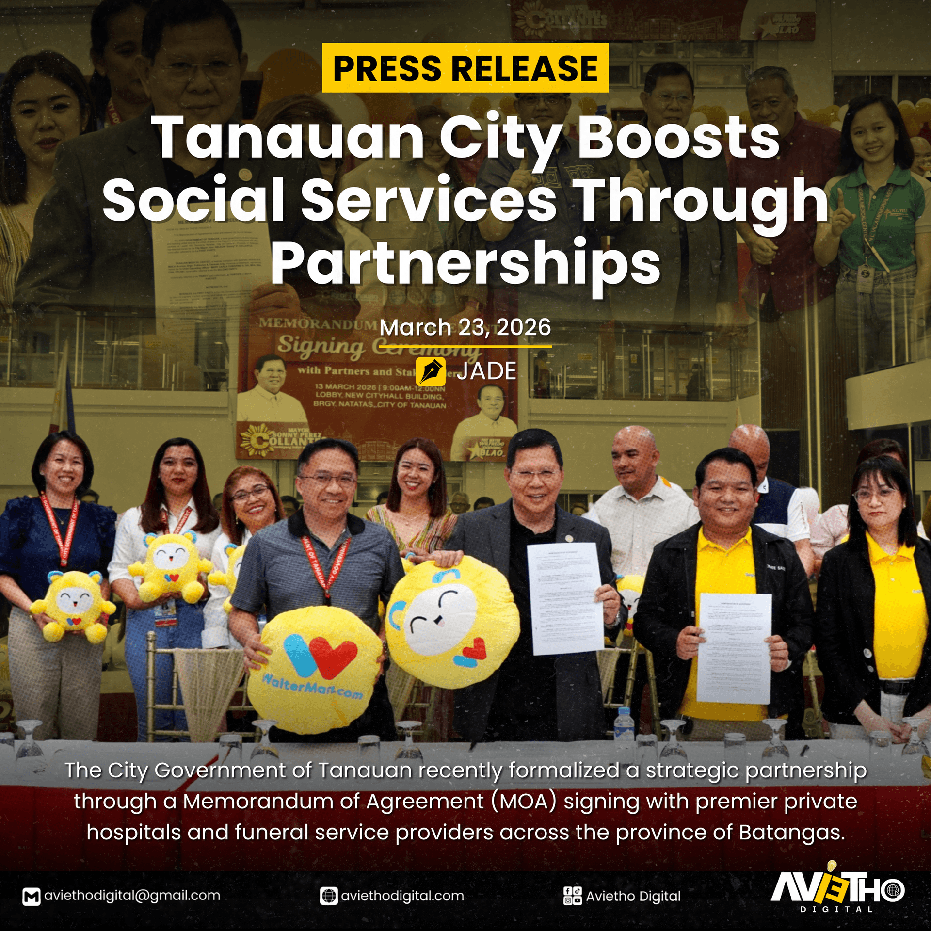 Tanauan City Boosts Social Services Through Partnerships
